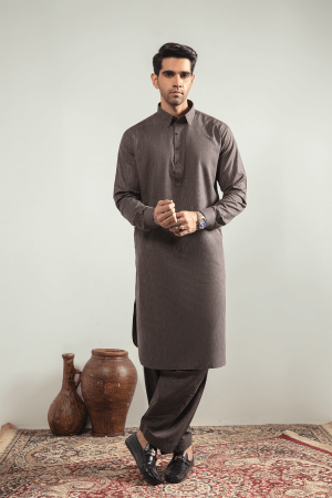 Shalwar Kameez (Ash Brown-AsBrC)