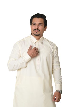 Shalwar Kameez (Cream White-CrWhC)