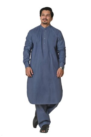 Shalwar Kameez (Rich Blue-RiBlE)