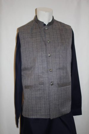 Waist coat (Gray Blue)
