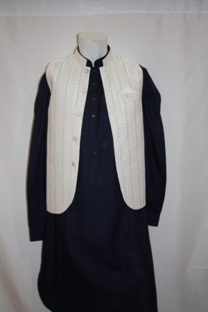 Waist coat (white gold)